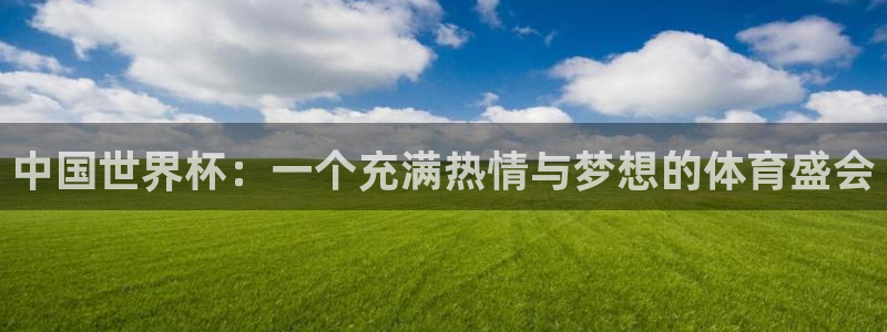 看世界杯：中国世界杯：一个充满热情与梦想的体育盛会